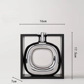 Lustra – Zilveren Keramische Vaas